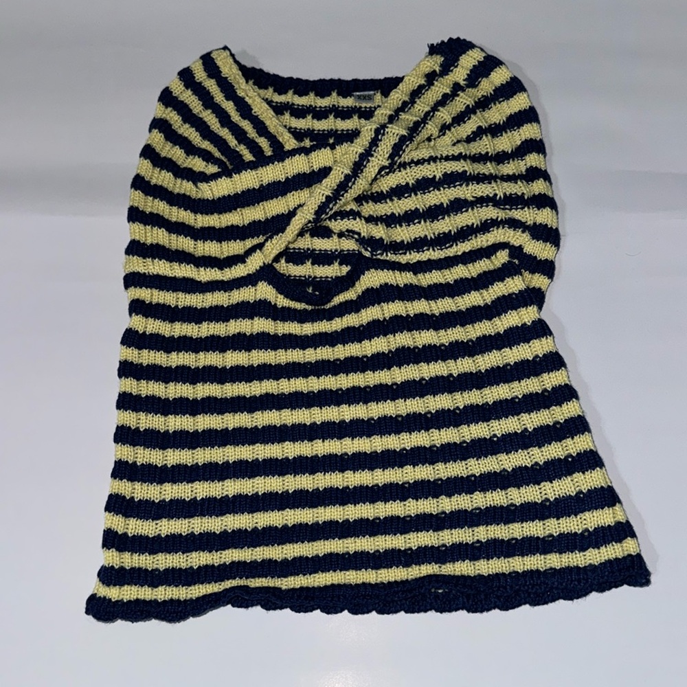 Micas Striped Twist Tube Top - Size XXS